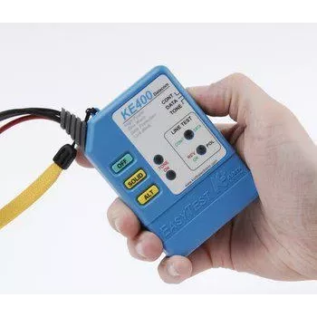 Kurth IT EasyTest en Probe netwerkkabel-tester set (blauw) 0.49563