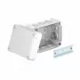 OBO Bettermann T 1 kabelaftakdoos, lichtgrijs, IP66, 7 invoeringen, 2007712