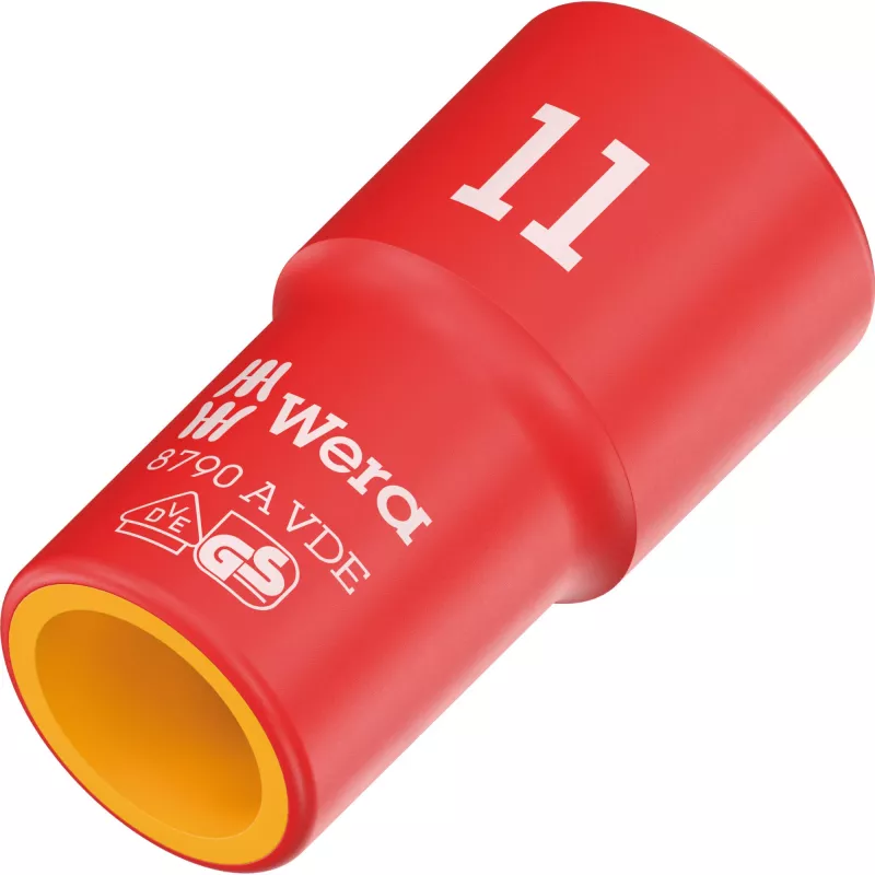 Wera 8790 A VDE geïsoleerde dop 1/4 inch aandrijving 8 mm 05005929001