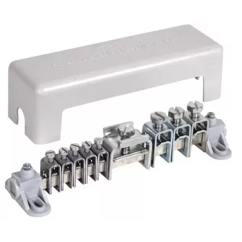 DEHN potentiaalvereffeningsrail 563020 - 5x2,5-25 mm², 3x16-95 mm², 100 kA