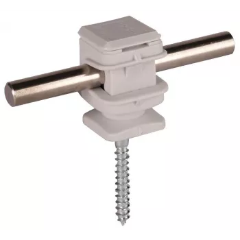 DEHN 204006 geleiderhouder voor 8 mm ronddraad, grijs