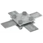 DEHN 318033 kruisverbinder voor vlakke leider 30x3-4mm, thermisch verzinkt staal