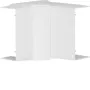 HAGER verstelbare binnenhoek LFF4009049016 wit PVC voor LF/LFF 40x90mm kabelgoot
