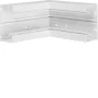 Hager BR6513049016 binnenhoek voor 130x68 mm borstweringgoot, zuiverwit