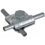 DEHN multifunctionele aansluitklem 390050, rond 8-10 mm, thermisch verzinkt staal
