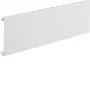 Hager BRA12029016 gootafdekking voor BRA-serie, 120 mm breed, 2000 mm lang, verkeerswit (RAL 9016)