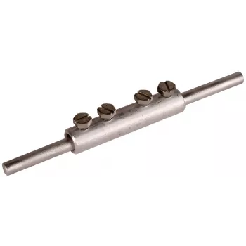 DEHN aluminium verbindingsmof voor 8 mm ronde draad 385213