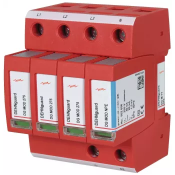 DEHN 952310 modulaire overspanningsbeveiliging voor TT- en TN-S-systemen IP20