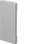 Hager BR 65x130mm halogeenvrije snijafdekkende eindkap, lichtgrijs BR6513067035
