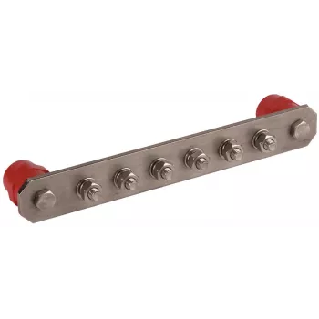 DEHN 472209 potentiaalvereffeningsrail M10 V2A 295x40mm zonder afdekking