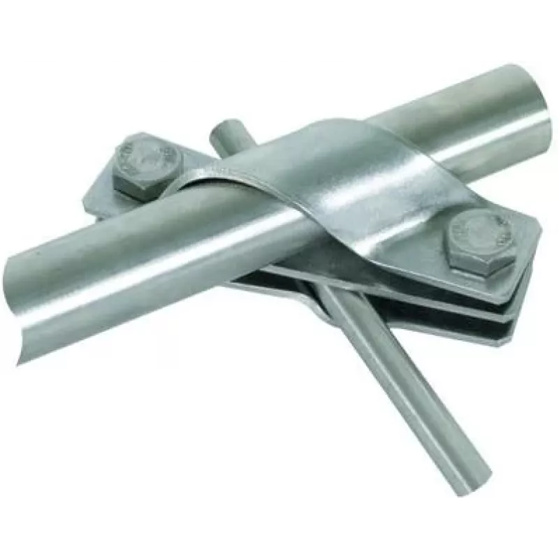 DEHN 649015 aansluitklem D 25mm voor Rd 7-10, roestvrij staal V2A, bliksembeveiliging