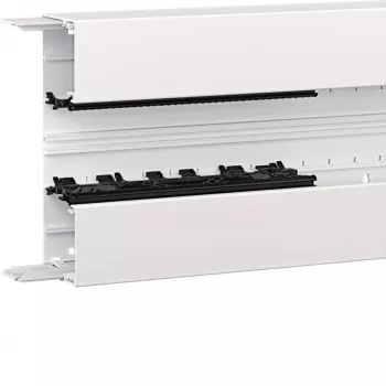 Hager BRN6521019016 borstweringgoot onderstuk, 65x210mm, zuiverwit, 2m