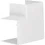 Hager LFF6006059016 platte hoek 60x60 mm wit