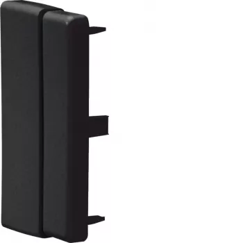 HAGER LFF6011069011 verstelbaar eindstuk voor 60x110mm kabelgoot, grafietzwart