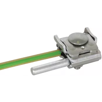 DEHN 365250 niet-doordringende staande naad dakklem voor 0,7-8 mm naden, aluminium/roestvrij staal
