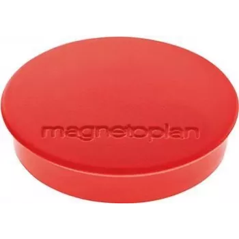 Magnetoplan Discofix ronde magneet standaard, rood, ferriet volkern, 0,7 kg hechtkracht (1664206)