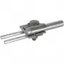 DEHN bliksemafleiderstaafklem voor 16 mm staaf en 8-10 mm geleider, aluminium 380116