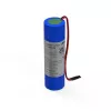ANSMANN speciale batterij 18650 kabel Li-Ion 3,6 V 2550 mAh 1S1P blauw