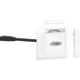 Hager GMSET019016 HDMI-inbouwmodule voor borstweringkanaalsystemen