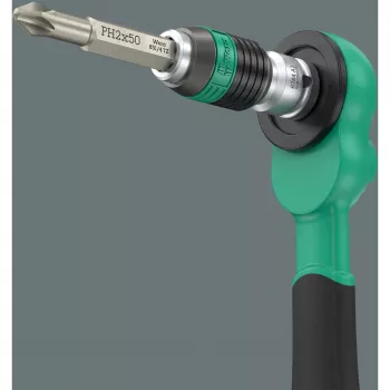 Wera 8100 SA 15 Zyklop omschakelratel 1/4 inch aandrijving met zwenkbare kop en Kraftform greep 05005542001
