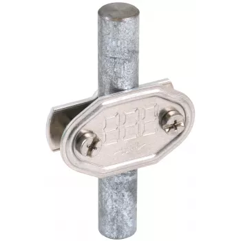 DEHN NS 16 7SEG AL NS 16 aluminium cijferschild, geperst, 7-cijferig, 16 mm geleider, naturel aluminium 484001