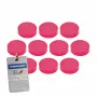 MAGNETOPLAN HOLTZ magneet Ergo Medium 1664018 30mm roze 10 stuks