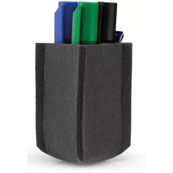 magnetoplan magnetoTray kleine pennenhouder, grijze vilt, 100% gerecycled PET, magnetisch 1227601