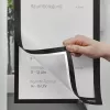 MAGNETOPLAN HOLTZ magnetofix dubbelzijdig zelfklevend infokader, DIN A6, zwart, opklapbaar 1132112