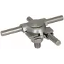 DEHN MV klem roestvrij staal V4A voor ronddraad 8-10 mm bolkopschroef (391070)