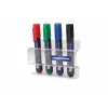 magnetoplan markerhouder acryl, magnetisch, voor 4 bordmarkers, transparant (16712)