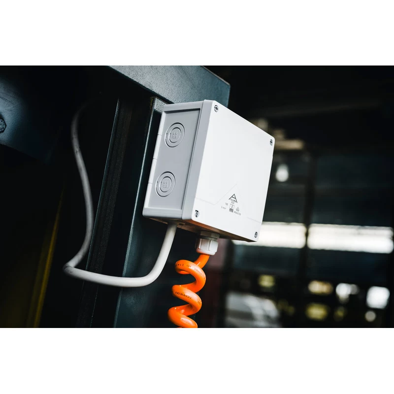 SPELSBERG Abox Pro SL-6² aftakkast, IP66/IP67/IP69, 5-polig, grijs 40644001