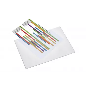 Magnetoplan magnetische hoes A4, zelfklevende magnetische insteekhoes met volledige permanente magnetisering (1120100)
