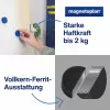 Magnetoplan Discofix Magnum gemengde whiteboard-magneten, 34 mm, 10 stuks 1660010