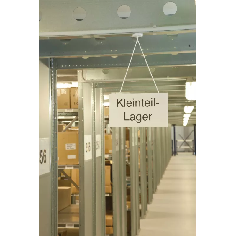 Magnetoplan 52625 universele wandhaak, voor binnen, wit (1 st.)