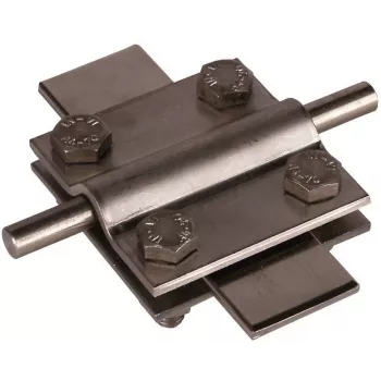 DEHN kruisverbinder 318209 roestvrij staal V4A zonder tussenplaat