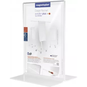 MAGNETOPLAN HOLTZ acryl tafelstandaard DIN A3 staand kristalhelder dubbelzijdig 297 x 420 mm (43115)
