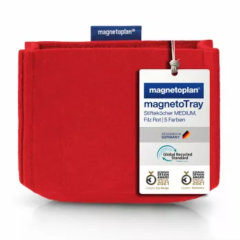 magnetoplan pennenhouder magnetoTray big 1227706 rood (1227706)