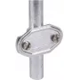 DEHN markeringsplaat blank aluminium ronddraad 16 mm 480004
