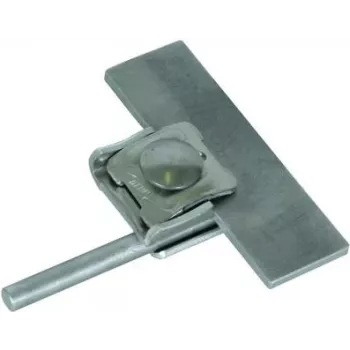 DEHN felsrandklem 365031 voor Rd 8-10 mm, roestvrij staal V2A, 100 kA bliksembeveiliging