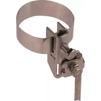 DEHN BRS 27.89 AK1X10 2X6.8 V2A RVS pijpbeugel voor bliksembeveiliging 540103