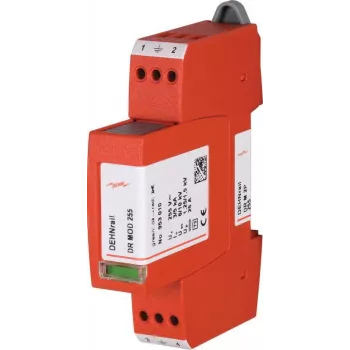 DEHNrail DR M 2P 255 type 2 overspanningsafleider, 2-polig, 255 V AC, 40 kA, DIN-rail 953200
