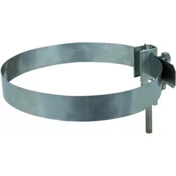 DEHN 540200 RVS bandpijpbeugel met tandringen voor potentiaalvereffening, DN 15-50