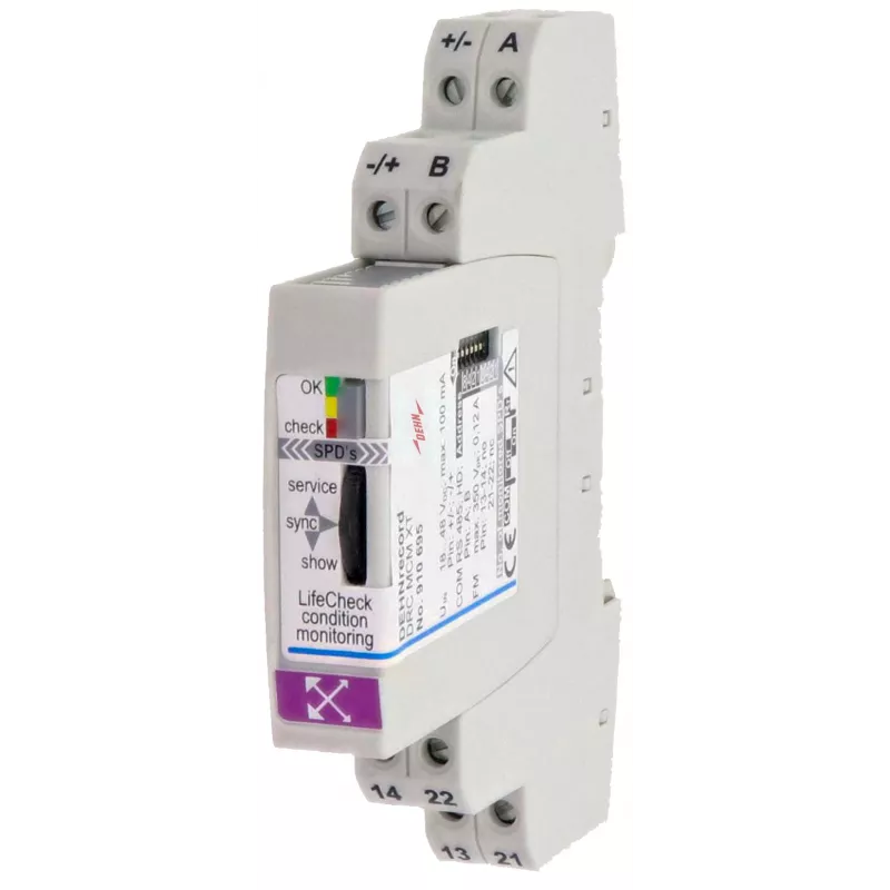 DEHN bewakingseenheid 910695 DRC MCM XT voor maximaal 10 BXT-abl (910695)