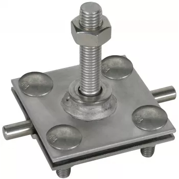 DEHN aansluitklem V4A voor rond 7-10 mm / plat 30-40 mm 478149