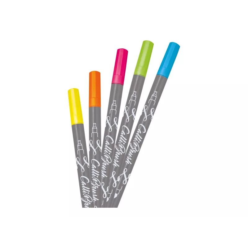 ONLINE USV 5 ONLINE Calli.Brush dubbele neon-brushpennen diverse kleuren (19078)
