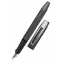 ONLINE schrijfgereedschap Slope Metallic vulpen – zwart, middelste pen 26133/3D