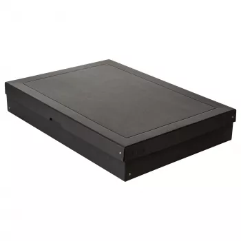 FALKEN PURE opbergbox 27,0 l zwart 44,0 x 62,0 x 10,0 cm, 1 st. 22001768000F