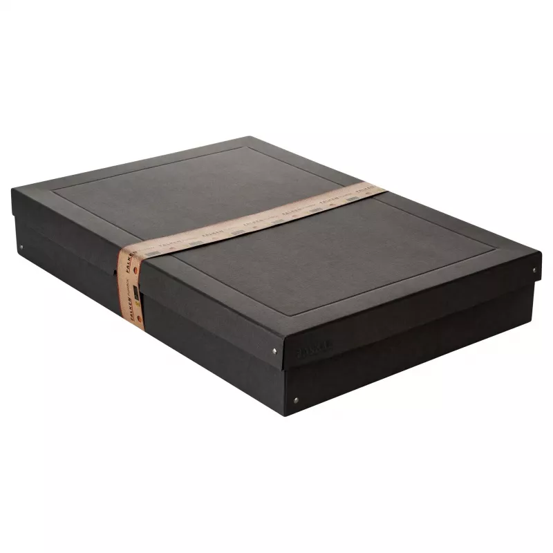 FALKEN PURE opbergbox 27,0 l zwart 44,0 x 62,0 x 10,0 cm, 1 st. 22001768000F