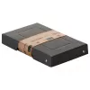 FALKEN PURE kaartenbak A6 liggend, 310 kaarten, zwart 22001728000F