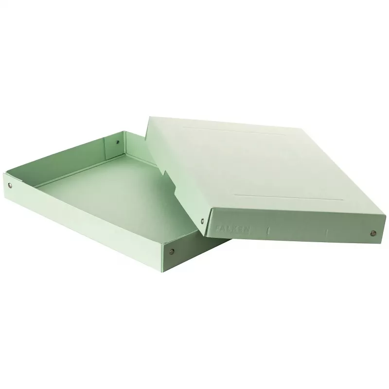 FALKEN PURE opbergbox 500 vel pastelgroen 24,0 x 32,0 x 4,0 cm, 1 st. (22001904000F)